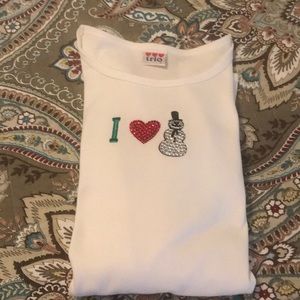 ⛄️ Snowman long sleeve T-shirt